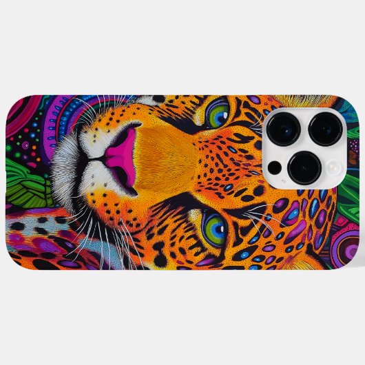 Leopard Luminous Case-Mate iPhone Hülle (Rückseite (Horizontal))