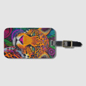 Leopard Luminous Gepäckanhänger (Vorderseite (Horizontal))