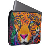 Leopard Luminous Laptopschutzhülle (Vorne Rechts)