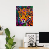 Leopard Luminous Poster (Heimbüro)