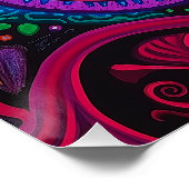 Leopard Luminous Poster (Ecke)