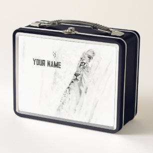 Leopard Lunch Box - Minimalistische Kunst