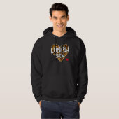 Leopard Lunch Crew Group Matching School Cafeteria Hoodie (Vorne ganz)