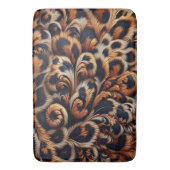 Leopard Luxe: Ihr Badezimmer mit einem Badematte (Vorderseite Vertikal)