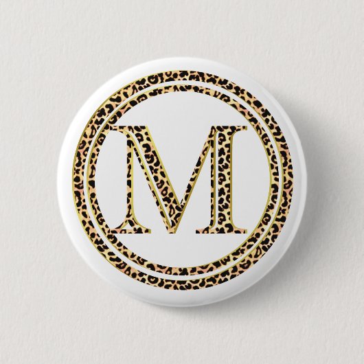 Leopard M Button (Vorderseite)