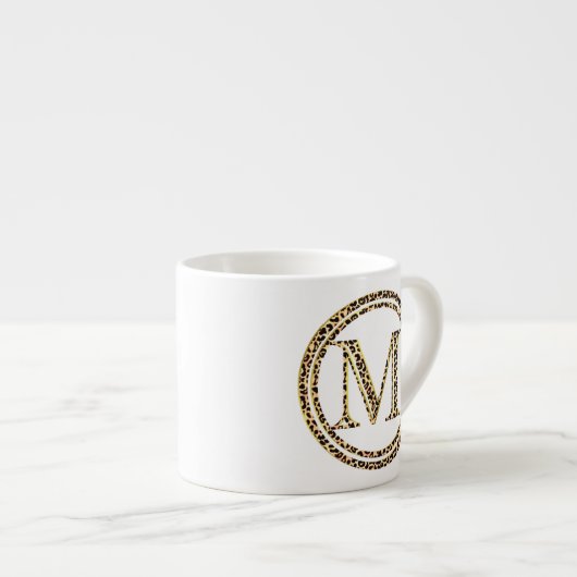 Leopard M Espressotasse (Vorderseite Rechts)
