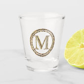 Leopard M Schnapsglas (Vorderseite)