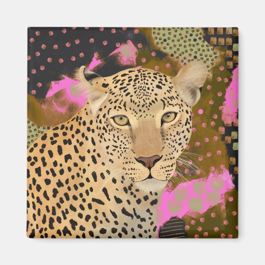 Leopard Magnet (Vorne)