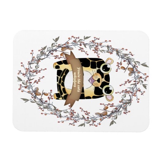 Leopard-Magnet Magnet (Horizontal)