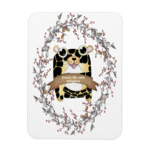 Leopard-Magnet