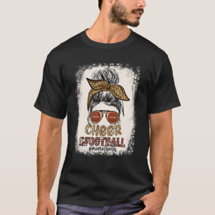 Leopard-Mama des unangenehmen Bun sowohl von Cheer T-Shirt