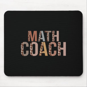 Leopard Math Coach liefert lustige Ck zur Schule Mousepad