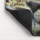 Leopard-Mausunterlage Mousepad (Ecke)