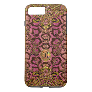 Leopard Melantorey VII Kapstadt IV Monogramm plus Case-Mate iPhone Hülle