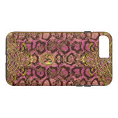 Leopard Melantorey VII Kapstadt IV Monogramm plus Case-Mate iPhone Hülle (Rückseite (Horizontal))