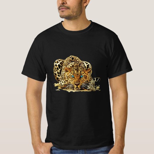 Leopard Men-T - Shirt (Vorderseite)