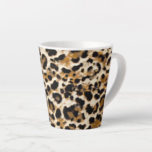 Leopard Milchtasse (Rechte Ecke)