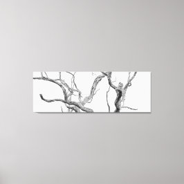 Leopard mit hoher Schlange: Inkanyeni Female Leinwanddruck