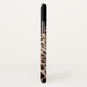 Leopard mit Monogramm Case-Mate iPhone Hülle (Hinten/Rechts)