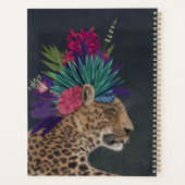 Leopard mit tropischem Kopfteil Planer (Rückseite)