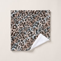 Leopard, modern, gepunktet, braun, beige, hautfarb