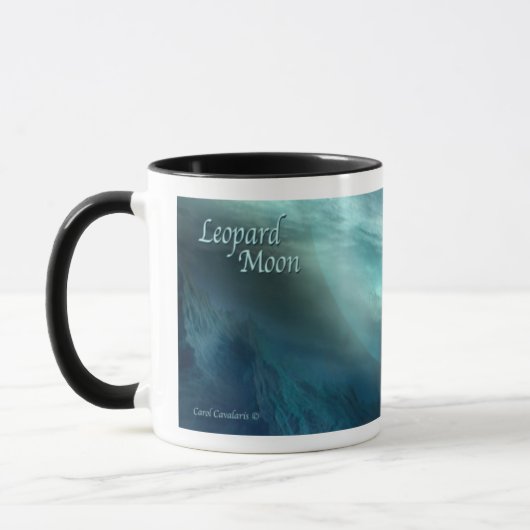 Leopard-Mond-Tasse Tasse (Links)