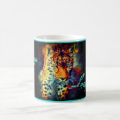 Leopard [Morphing-Tasse] Verwandlungstasse (Mittel)