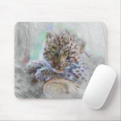 Leopard Mousepad (Mit Mouse)