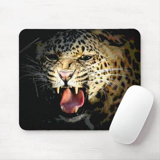 Leopard Mousepad (Mit Mouse)