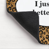 Leopard Mousepad - Bossy (Ecke)