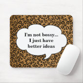 Leopard Mousepad - Bossy (Mit Mouse)
