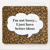 Leopard Mousepad - Bossy (Vorne)