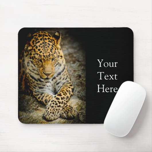 Leopard-Mousepad Mousepad (Mit Mouse)