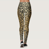 Leopard Muster-2 Leggings (Rückseite)