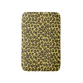 Leopard-Muster Badematte (Vorderseite Vertikal)