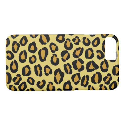 Leopard-Muster Case-Mate iPhone Hülle (Rückseite (Horizontal))