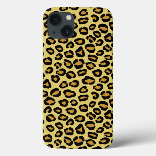 Leopard Muster Case-Mate iPhone Hülle (Rückseite)