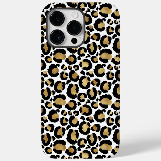 Leopard Muster Case-Mate iPhone Hülle (Rückseite)