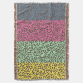 Leopard Muster Decke (Vorderseite Vertikal)