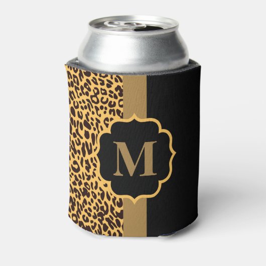 Leopard Muster Dosenkühler (Kanne Rückseite)