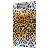 Leopard-Muster-Druck Klemmbrett (Links)