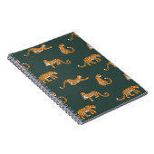 Leopard Muster flache Farbe nahtlose Design-Bild Notizblock (Rechte Seite)