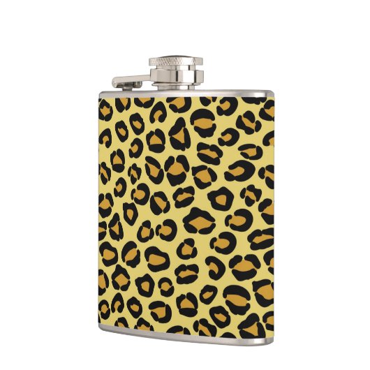 Leopard-Muster Flachmann (Links)