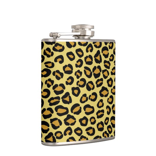 Leopard-Muster Flachmann (Rechts)