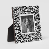 Leopard Muster Frameless Foto Easel Back Fotoplatte (Vorderseite)