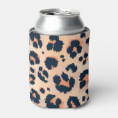 Leopard Muster: Funny Seamless Design Dosenkühler (Kanne Vorderseite)