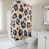 Leopard Muster: Funny Seamless Design Duschvorhang (Beispiel)