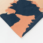 Leopard Muster: Funny Seamless Design Fleecedecke (Ecke)