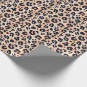 Leopard Muster: Funny Seamless Design Geschenkpapier (Ecke)