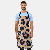 Leopard Muster: Funny Seamless Design Schürze (Getragen)